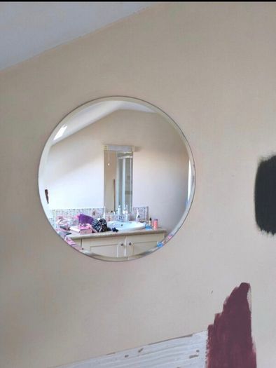 Free Small circular wall mirror 40 cm