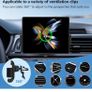 Dual Coils Fast Wireless Car Charger, LAMJAD 15W Smart Qi Car Mount Phone Holder for Air Vent&Dashboard, Compatible with Galaxy z Fold 5/4/3/2/13 Series/iPhone 8/X/11/12 Series/Pixel 6/Samsung S22 Ultra Image 8