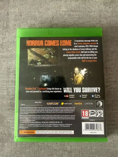 Resident Evil Biohazard - XBox One Game