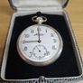 Vintage Ww2 era Swiss Pocket Watch Minerva from Circa 1940s Image 2