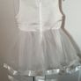 White baby girls dress size 24 months Image 3