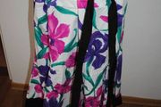 Debenhams midi floral flared skirt size UK18 EUR46 Postage included