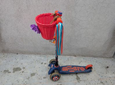 Mini Micro Deluxe Scooter - Navy