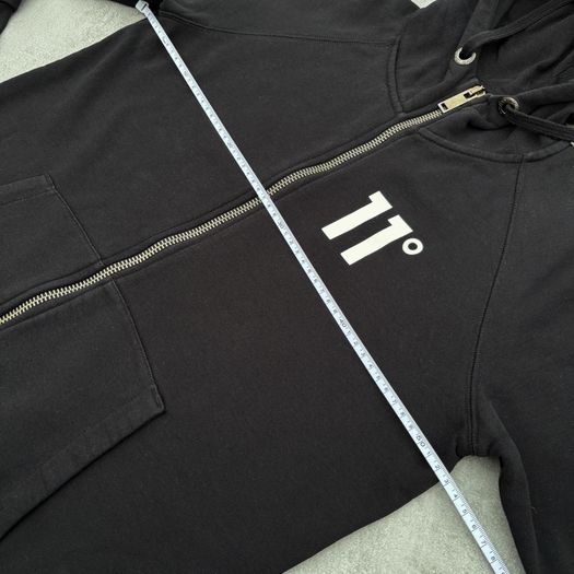 Black 11 Degrees Full Zip Hoodie