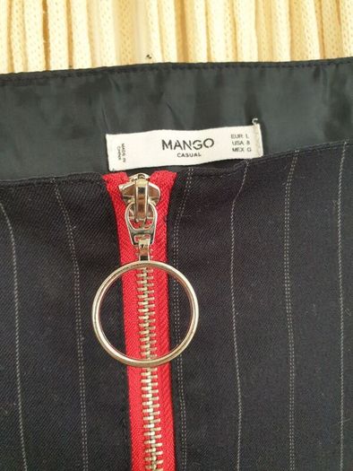 Mango Pinafore Dress Size Large