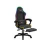 Huzaro Force 3.7 RGB Black Gaming Chair Ergonomic RGB Gaming Chair with Footrest Image 3