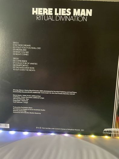 Here Lies Man - Ritual Divination (Limited plus 7")