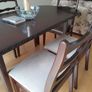 Mahogony Dining table & chairs Image 2