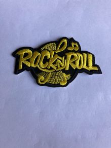 Rock n Roll Sew on Patch