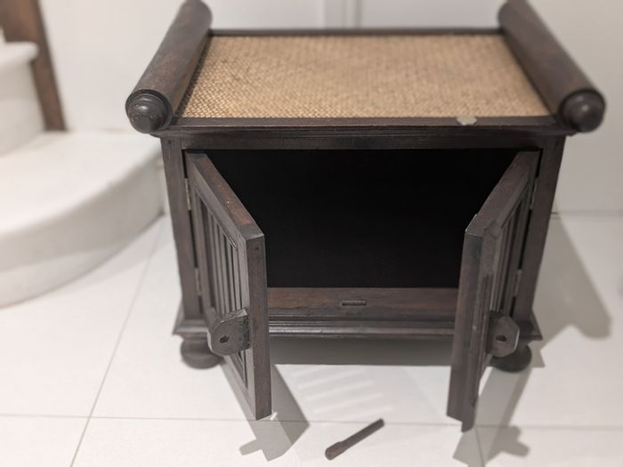 Wooden cabinet and other decorative wooden items
