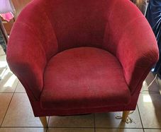 Red Tub Armchair