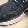 womens MICHAEL KORS Black glitter trainers runners wedge heel slip on  Size UK 4 EU 37 US 7M Image 5