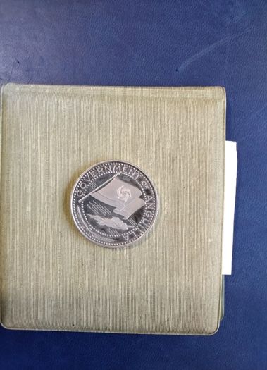 Anguilla  Proof Silver Coin  2 Dollar
