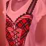 White printed top size UK18 EU46  Perfect condition Postage included Image 2