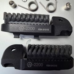 Wunderlich driver foot lowering rests and rubbers
