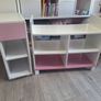 Beautiful White/Pink Bedroom Chest Set Image 3