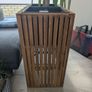 Wood planter double indoor outdoor Image 2