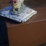2 Antique Oak Trunks Seats Image 4
