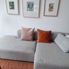 velvet cushions