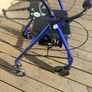 4 Wheeled Rollator with Seat - De Vilbias Image 2
