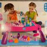 Mega Blocks Build and Learn Table and Bag of Block - BNIB Image 6