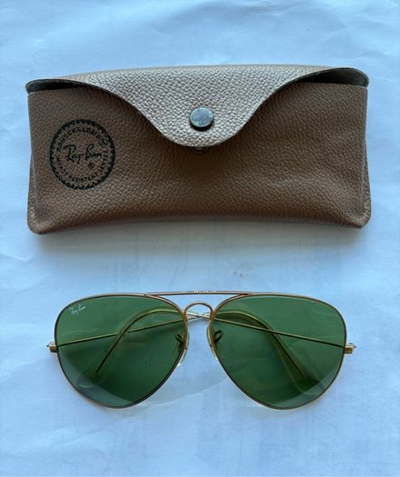 RAY-BAN Genuine B&L Bausch & Lomb Vintage Sunglasses Aviator pilot glasses c1960