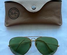 RAY-BAN Genuine B&L Bausch & Lomb Vintage Sunglasses Aviator pilot glasses c1960