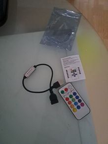 RF Wireless LED Controller 12A 5V-24V with Remote - Brand New