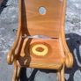 Large laminated rocking chair Image 4