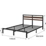 Double Bed Frame with Headboard Image 8