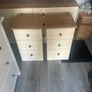 Cream and Pine chest and matching lockers. Image 6