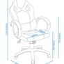 Alphason Daytona Chair Blue - Aoc5006blu Image 5