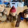 Vintage Max Carl West Germany Wind-Up Monkeys Image 2