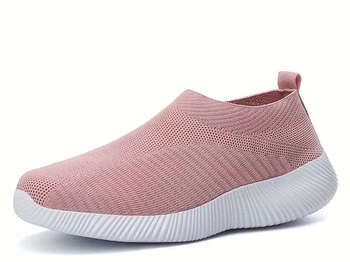 Light Pink Elastic Sock Shoes size 40