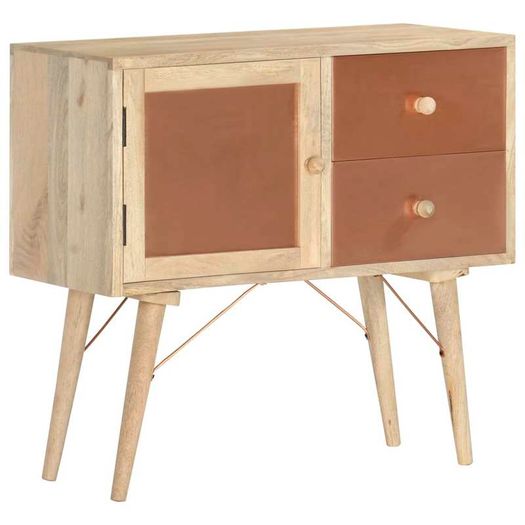 Sideboard 80x35x75 cm Solid Mango Wood