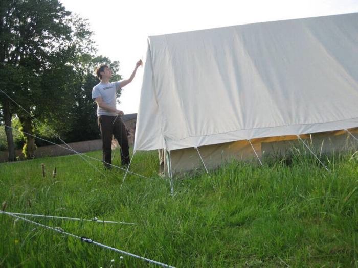 Patrol Deluxe Full Canvas Bell Tent 12 Person