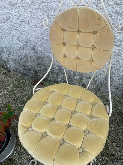 Vintage Wrought Iron Chair