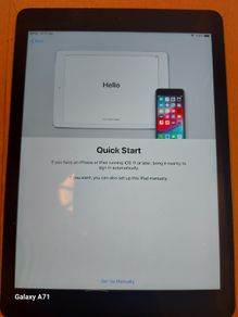 Apple Ipad Air 1st, 32 GB, Space Gray, Activation Locked, Excellent Cosmetic Condition, for parts or repair