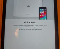 Apple Ipad Air 1st, 32 GB, Space Gray, Activation Locked, Excellent Cosmetic Condition, for parts or repair