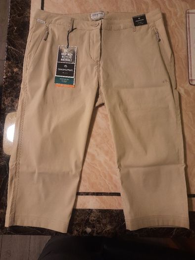 Craghoppers Womens  Kiwi Pro Crop Shirts Colour Desert Sand Size 16