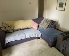 3 person L shaped couch