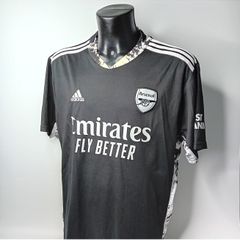Arsenal Adidas Jersey 2020 Mens Size Xxl Goal Keeper Short Sleeve Shirt - Rare