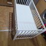 White Baby Cot / Crib. Image 3