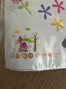 Zebra wall stickers