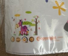 Zebra wall stickers