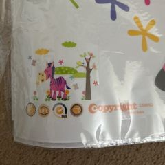 Zebra wall stickers