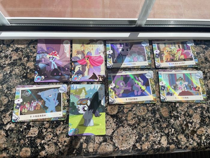 My Little Pony Kayou card bundle x18 (R + SR rarities)