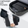 Laptop Sleeve for 13.3-Inch MacBook Air/Pro, 14-Inch MacBook Pro 2021 M1, 13-13.6 Inch Notebook, Waterproof Shock Resistant Bag Case with Accessory Pocket (Black) Image 6