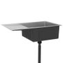 Handmade Kitchen Sink with Strainer Stainless Steel Image 3