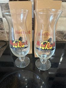 hard rock cafe glasses